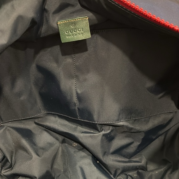 Gucci Blue Nylon Duffel Bag Multiple colors - Picture 7 of 11